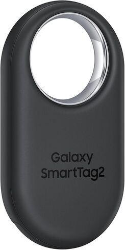 SAMSUNG Galaxy SmartTag2, Bluetooth Tracker, Smart Tag GPS Locator Tracking Device, Item Finder for Keys, Wallet, Luggage, Pets, Use w/Phones and Tablets Android 11 or Later, 2023, 1 Pack, White in Kuwait