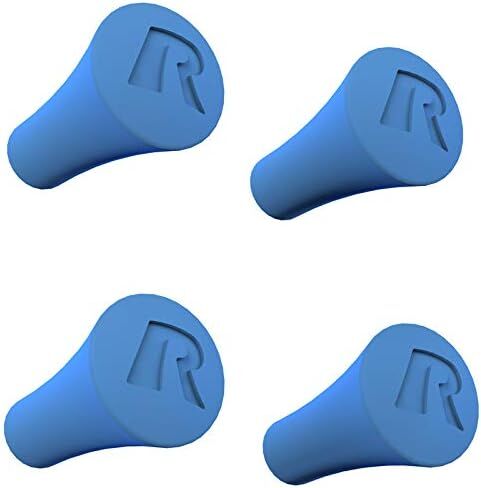 أغطية نهاية مطاطية بديلة باللون الأحمر من RAM MOUNTS X-Grip للهواتف والأجهزة اللوحية | تتضمن 4 أغطية بديلة حمراء، تناسب جميع حاملات RAM Mounts X-Grip، بما في ذلك الغراء in Kuwait