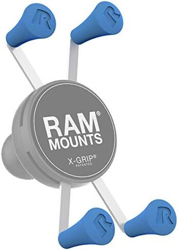 أغطية نهاية مطاطية بديلة باللون الأحمر من RAM MOUNTS X-Grip للهواتف والأجهزة اللوحية | تتضمن 4 أغطية بديلة حمراء، تناسب جميع حاملات RAM Mounts X-Grip، بما في ذلك الغراء in Kuwait