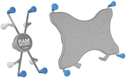 أغطية نهاية مطاطية بديلة باللون الأحمر من RAM MOUNTS X-Grip للهواتف والأجهزة اللوحية | تتضمن 4 أغطية بديلة حمراء، تناسب جميع حاملات RAM Mounts X-Grip، بما في ذلك الغراء in Kuwait