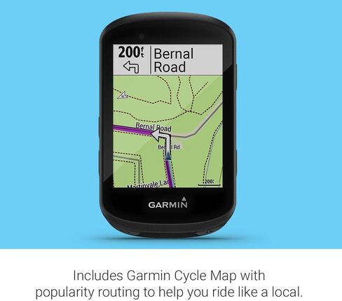 Garmin Edge 530، كمبيوتر أداء GPS لركوب الدراجات/الدراجة مع رسم الخرائط ومراقبة الأداء الديناميكي وتوجيه الشعبية (متجدد) in Kuwait