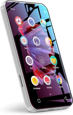مشغل Mp3 واي فاي 72 جيجابايت مع بلوتوث، TIMMKOO 4.0 بوصة شاشة لمس كاملة مشغل Mp3 Mp4 مع مكبر صوت، مشغل موسيقى رقمي محمول HiFi Sound Walkman مع راديو FM ومسجل وكتاب إلكتروني وساعة ومتصفح (أخضر) in Kuwait