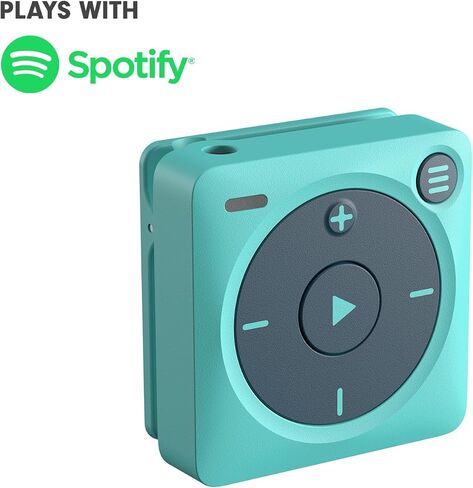 Mighty 3 Spotify Music Player - متوافق مع سماعات البلوتوث والسلكية - تخزين أكثر من 1000 أغنية - مشغل موسيقى بدون شاشة - لا حاجة إلى هاتف - (أسود) in Saudi Arabia