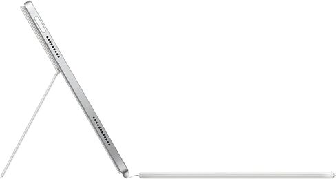 Apple Magic Keyboard Folio: iPad Keyboard and case for iPad (A16 and 10th Generation), Detachable Two-Piece Design that attaches magnetically, Built-in trackpad, US English – White | Detachable keyboard with trackpad and 14-key function row for typing, na in Kuwait