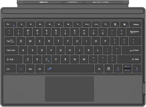 Arteck Microsoft Surface Pro Type Cover, Ultra-Slim Portable Bluetooth Wireless Keyboard with Touchpad Built-in Rechargeable Battery in Saudi Arabia