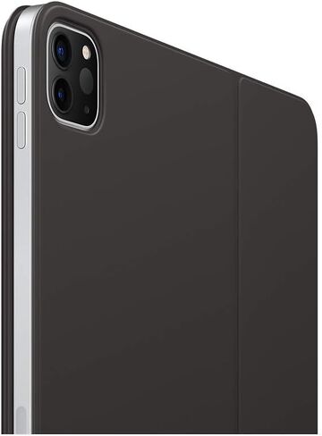 حافظة لوحة مفاتيح Apple الذكية: حافظة لوحة مفاتيح iPad Pro مقاس 11 بوصة (الجيل الأول والثاني والثالث والرابع) وiPad Air (الجيل الرابع والخامس)، زاويتان للرؤية، حماية أمامية وخلفية، الإنجليزية الأمريكية - أسود in Saudi Arabia