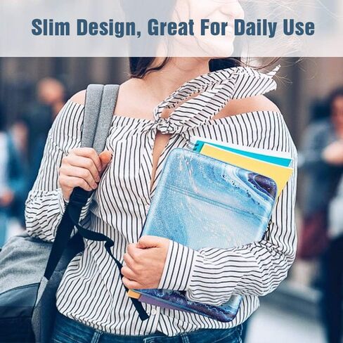 TiMOVO 8-9 Inch Tablet Sleeve Case for iPad Mini 6, iPad Mini 5/4/3/2/1, Galaxy Tab A7 Lite 8.7/Tab A 8.0/Tab A 8.4, Fire HD 8 & 8 Plus 2020, Portable Protective Bag with Pockets, Space Gray in Saudi Arabia