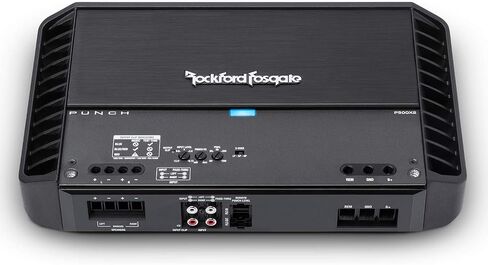 Rockford Fosgate Punch P300X2 300-Watt 2-Channel Amplifier | Class A/B, Optimized for Full Range or Component Speaker Systems or Bridged for Use with Smaller Subwoofers in Saudi Arabia