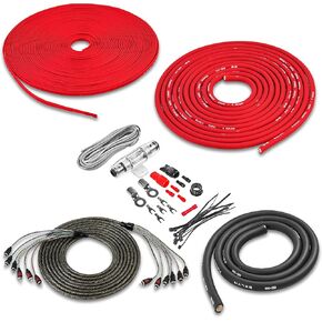 Belva True 4 Gauge AWG Premium CCA Complete Amplifier Wiring Kit in Saudi Arabia