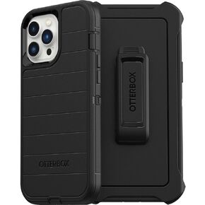 حافظة OtterBox Defender Series SCREENLESS Edition لهاتف iPhone 12 Pro Max - أزرق فارسيتي (ديزرت سيج/دريس بلو) in Kuwait