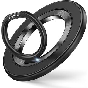 SYNCWIRE Magnetic Phone Ring Holder Grips (Titanium Black) in Kuwait