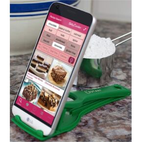 Cestari Recipe Holder Stand for Smartphones and Tablets, Keep Your Phone, Kindle, or iPad Convenient While Cooking - Original Kitchen Gadget Phone and Tablet Stand in Saudi Arabia