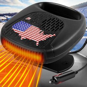 Car Heater Portable 12V Fast Heating Defogging Defroster That Plugs Into Cigarette Lighter 2 in1 Automobile Windshield Heating Fan/Cooling Fan in Kuwait