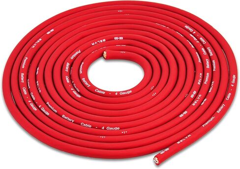 Belva True 4 Gauge AWG Premium CCA Complete Amplifier Wiring Kit in Kuwait