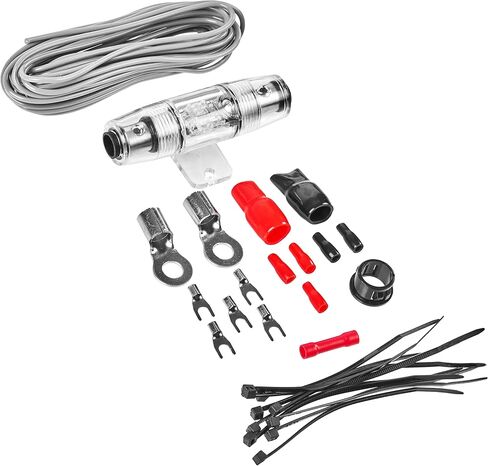 Belva True 4 Gauge AWG Premium CCA Complete Amplifier Wiring Kit in Kuwait