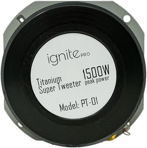 ايغنايت مكبر صوت رصاصة تيتانيوم 4 انش PT-01v2 - ذروة 1500 واط in Kuwait