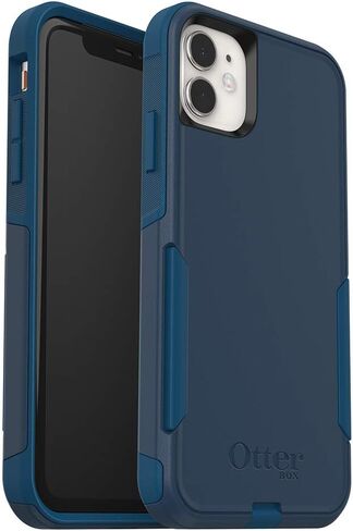 حافظة OtterBox iPhone 11 Commuter Series - سوداء، رفيعة وقوية، صديقة للجيب، مع حماية للمنافذ in Kuwait