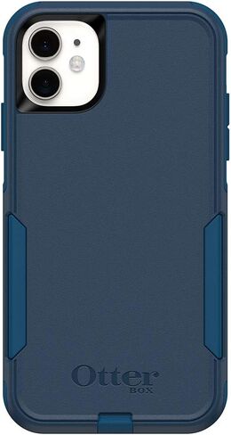 حافظة OtterBox iPhone 11 Commuter Series - سوداء، رفيعة وقوية، صديقة للجيب، مع حماية للمنافذ in Kuwait