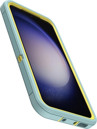 OtterBox Galaxy S23 (Only) - Defender Series Case - Black, Rugged & Durable - with Port Protection - Includes Holster Clip Kickstand - Microbial Defense Protection - Non-Retail Packaging in Saudi Arabia