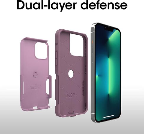 OtterBox iPhone 13 Pro Commuter Series Case - Black | Thin & Protective iPhone Case, Dual-Layer, Impact Absorbing iPhone Case in Kuwait