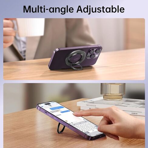 SYNCWIRE Magnetic Phone Ring Holder Grips (Titanium Black) in Kuwait