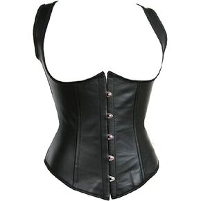 - 619 - Plus Size Lace Up Ribbon Ties Underbust Openbust Bustier Bridal Lingerie Top Corset