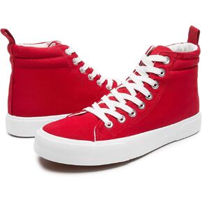 yageyan Womens High Top Canvas Sneakers Fashion Classic Shoes Comfortable White and Leopard Walking Shoes