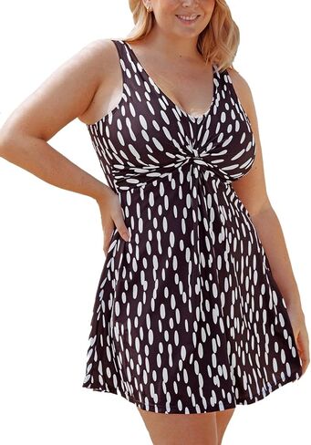 فستان سباحة بعقدة أمامية من SHAPERMINT Essentials in Kuwait