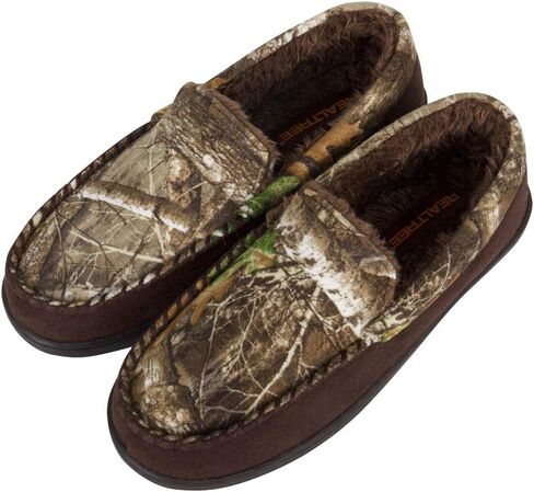 Realtree Boy's Memory Foam Camo Moccasin House Slipper Indoor/Outdoor in Saudi Arabia