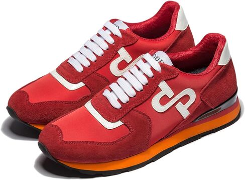 OPP Men's Fashion Sneakers Casual Lace-up Suede Leather Shoes Running Athletic Tennis Sports Gym in Saudi Arabia