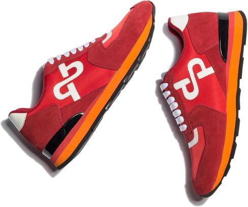 OPP Men's Fashion Sneakers Casual Lace-up Suede Leather Shoes Running Athletic Tennis Sports Gym in Saudi Arabia