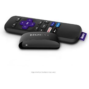 مشغل الوسائط المتدفق Roku Express HD، أسود (متجدد) in Kuwait