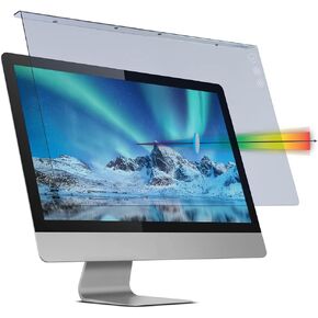 19-20 inch Anti-Blue Light Filter for Computer Monitor. Blue Light Monitor Screen Protector Panel (17.3 x 10.8 inch). Blocks Blue Light. Fits LCD, TV, PC, iMac Monitors