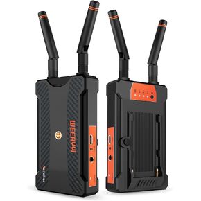 Wireless HDMI Transmitter and Reciever Support 5.8GHz 1080P @60Hz Full HD Wireless Audio Video 820FT Long Distance Stable Dlivery with HDMI Loop-Out and Support IR for TVS,DV in Kuwait