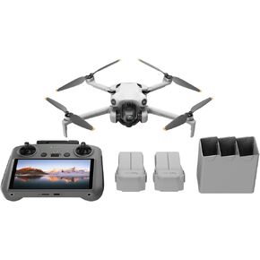 DJI Mini 4 Pro (DJI RC-N2)، طائرة بدون طيار صغيرة قابلة للطي مع كاميرا فيديو 4K HDR للبالغين، أقل من 0.549 رطل/249 جرام، وقت طيران 34 دقيقة، أقصى مسافة نقل فيديو 20 كم، مستشعر رؤية متعدد الاتجاهات in Kuwait