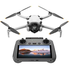 مجموعة DJI Mini 4 Pro Fly More Combo مع DJI RC 2، طائرات بدون طيار مع كاميرا للبالغين 4K، أقل من 0.549 رطل/249 جم، 3 بطاريات لمدة تصل إلى 102 دقيقة من وقت الطيران، عودة ذكية إلى المنزل، طائرة بدون طيار للمبتدئين in Kuwait