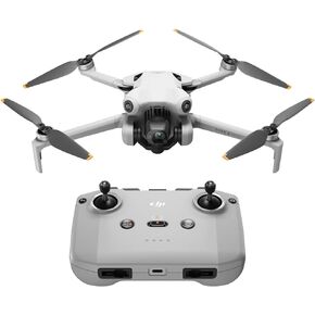 DJI Mini 4 Pro (DJI RC-N2)، طائرة بدون طيار صغيرة قابلة للطي مع كاميرا فيديو 4K HDR للبالغين، أقل من 0.549 رطل/249 جرام، وقت طيران 34 دقيقة، أقصى مسافة نقل فيديو 20 كم، مستشعر رؤية متعدد الاتجاهات in Kuwait