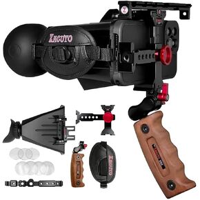 Zacuto Smart Z Finder | عدسة الكاميرا المدمجة لجهاز فيديو الهاتف الذكي | مع حزام اليد، وحامل الهاتف المحمول على الجسر، والديوبتر، والدروع المضادة للضباب | ملحقات صناعة الأفلام وصانعي المحتوى للهواتف الذكية in Kuwait
