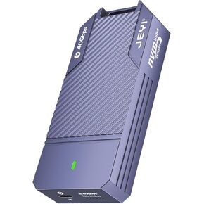 JEYI 40 جيجابت في الثانية USB4 M.2 Enlcosure، USB C PCIe 3.0x4 NVMe إلى USB محول - ما يصل إلى 8 تيرابايت، حافظة ألومنيوم كاملة، متوافق مع Thunderbolt 3/4 USB3.2/3.1/3.0 in Kuwait