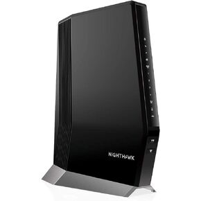 NETGEAR Nighthawk Cable Modem with Built-in WiFi 6 Router (CAX80) - Compatible with All Major Providers | Cable Plans Up to 6Gbps | AX6000 WiFi 6 speed | DOCSIS 3.1 (Renewed) in Saudi Arabia