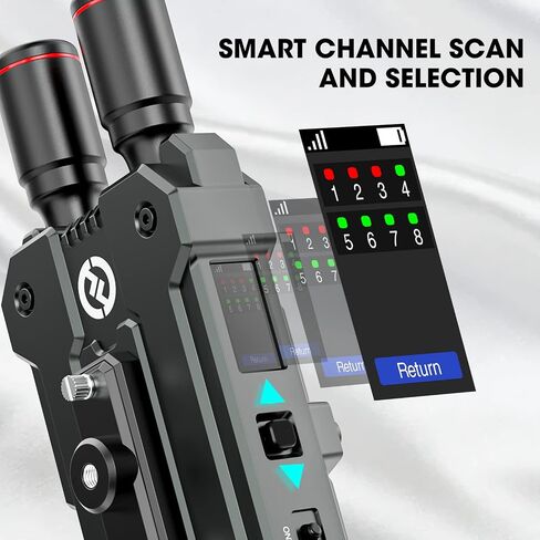 Hollyland Mars 4K Wireless Transmitter Receiver 5G SDI HDMI Video Transmission System, 4Kp30/1080p60, Support 23.98/29.97/59.94 FPS SDI Out, 450FT Los Range 66ms Latency, 4 App Monitoring (1TX+1RX) in Saudi Arabia