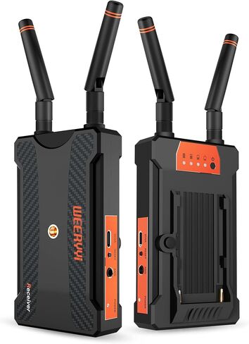 Wireless HDMI Transmitter and Reciever Support 5.8GHz 1080P @60Hz Full HD Wireless Audio Video 820FT Long Distance Stable Dlivery with HDMI Loop-Out and Support IR for TVS,DV in Kuwait
