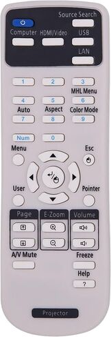 بديل جديد لجهاز التحكم عن بعد لجهاز العرض العالمي لجهاز العرض Epson Home Cinema Theatre System، Powerlite، EB، EX، VS، BrightLink، أجهزة العرض من سلسلة EMP in Kuwait