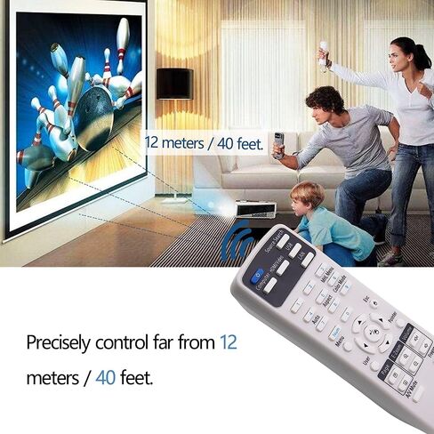 بديل جديد لجهاز التحكم عن بعد لجهاز العرض العالمي لجهاز العرض Epson Home Cinema Theatre System، Powerlite، EB، EX، VS، BrightLink، أجهزة العرض من سلسلة EMP in Kuwait