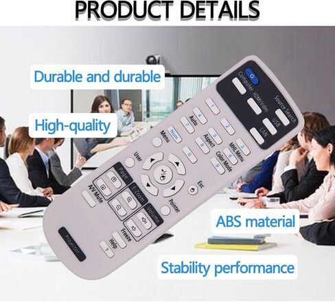 بديل جديد لجهاز التحكم عن بعد لجهاز العرض العالمي لجهاز العرض Epson Home Cinema Theatre System، Powerlite، EB، EX، VS، BrightLink، أجهزة العرض من سلسلة EMP in Kuwait