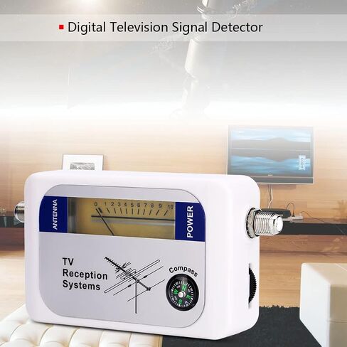 VBESTLIFE T Digital TV Signal Star Finder Mini Signal Finder Digital Aerial Terrestrial TV Antenna Signal Strength Meter Detector Receiver in Saudi Arabia
