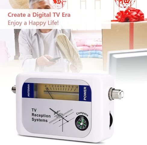 VBESTLIFE T Digital TV Signal Star Finder Mini Signal Finder Digital Aerial Terrestrial TV Antenna Signal Strength Meter Detector Receiver in Saudi Arabia
