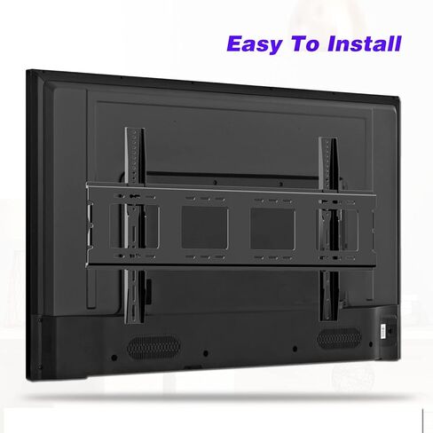 ASMXQY Heavy Duty Fixed TV Wall Mount for Most 50-120 "TVs, VESA up to 900x600mm, 65 70 75 80 85 90 95 100 110 Inch Low Profile TV Wall Mount Bracket,Large TV Mount in Kuwait