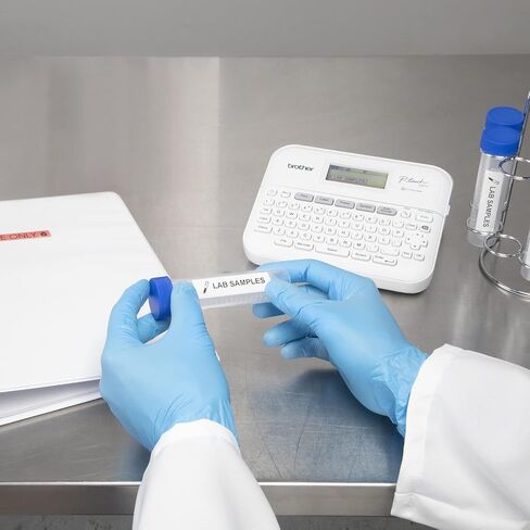 طابعة Brother PTD400AD صانعة ملصقات متعددة الاستخدامات مع محول تيار متردد in Kuwait