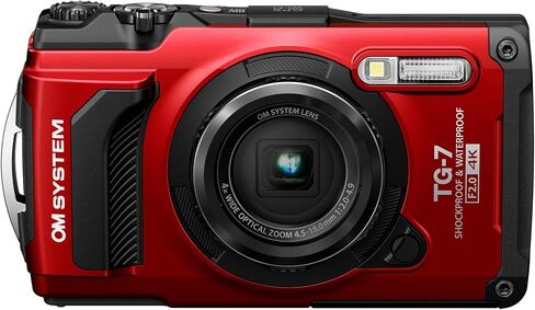OM SYSTEM Olympus Tough TG-7 Black Underwater Camera, Waterproof, Freeze Proof, High Resolution Bright, 4K Video 44x Macro Shooting (Successor Olympus TG-6) | Waterproof to 15m/50ft, 12MP Bsi CMOS, 25-100mm Equiv Lens, 4K 30p Video, Shockproof 2.1m, Freez in Saudi Arabia